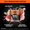 image:imageBody Fortress Super Advanced Whey Protein Powder Gluten Free Vanilla Immune Support 1 Vitamins C amp D Plus Zinc 39 lbsStrawberry