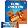 image:imageBody Fortress 100 Whey Protein Powder Chocolate 178lbs  Pure Protein Bars Chocolate Peanut Caramel 12 Count 176oz