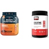 image:imageBody Fortress 100 Whey Premium Protein Powder Chocolate 178lbs amp Force Factor Creatine Monohydrate for Muscle Gain Strength Faster Recovery 60 Servings