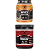 image:imageBundle of Body Fortress Super Advanced Whey Protein Powder Cookies N Creme 178 lbs  Body Fortress 100 Micronized Creatine Monohydrate Powder 300g 60 Servings 5g Scoop  Unflavored