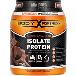 image:imageBody Fortress Super Advanced Isolate Protein Powder Gluten Free Chocolate 15lbsChocolate