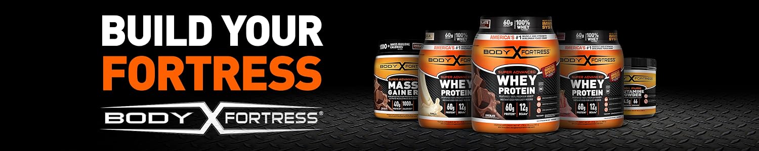 Body Fortress | Build Stronger Every Day – Affordable High Protein Fitness Supplements